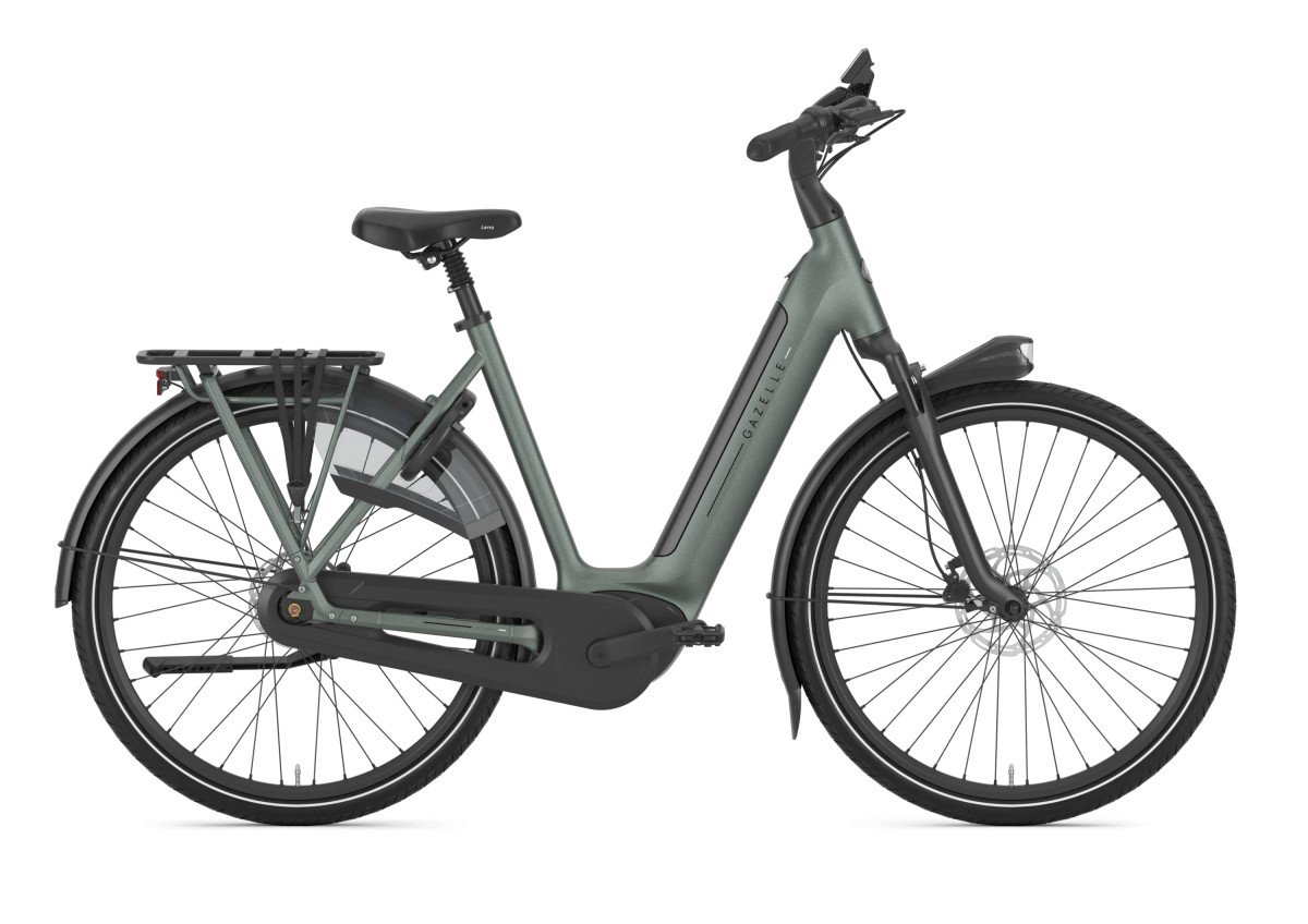 GAZELLE Grenoble C8+ Dames Twilight Green Mat 53cm 2025