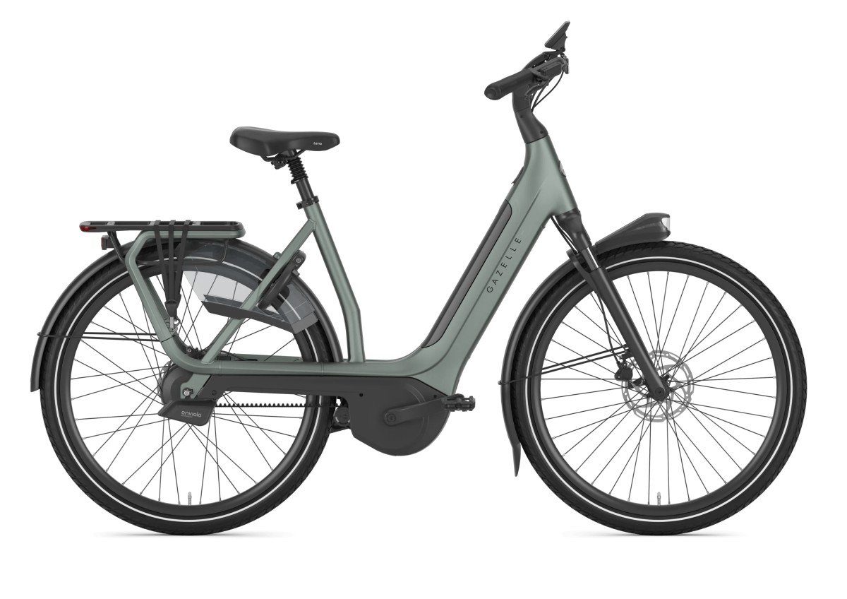 GAZELLE Avignon C380+ DAMES Twilight Green Mat 53cm 2026