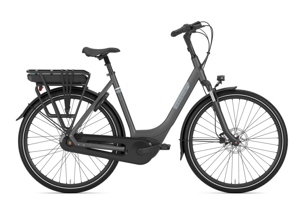 GAZELLE Paris C7+ DAMES Anthracite Grey Mat 53cm 2024