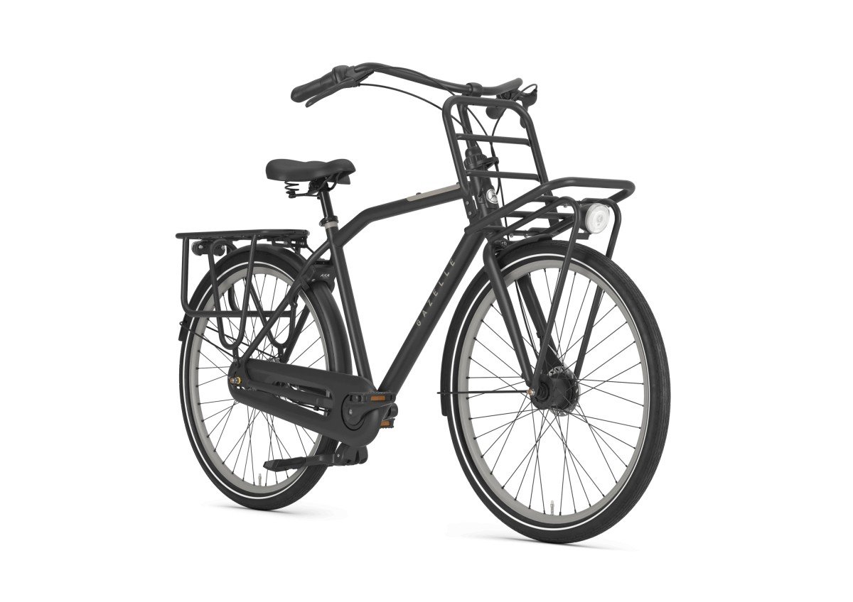 GAZELLE HeavyDutyNL Heren Black Mat 59cm 2021
