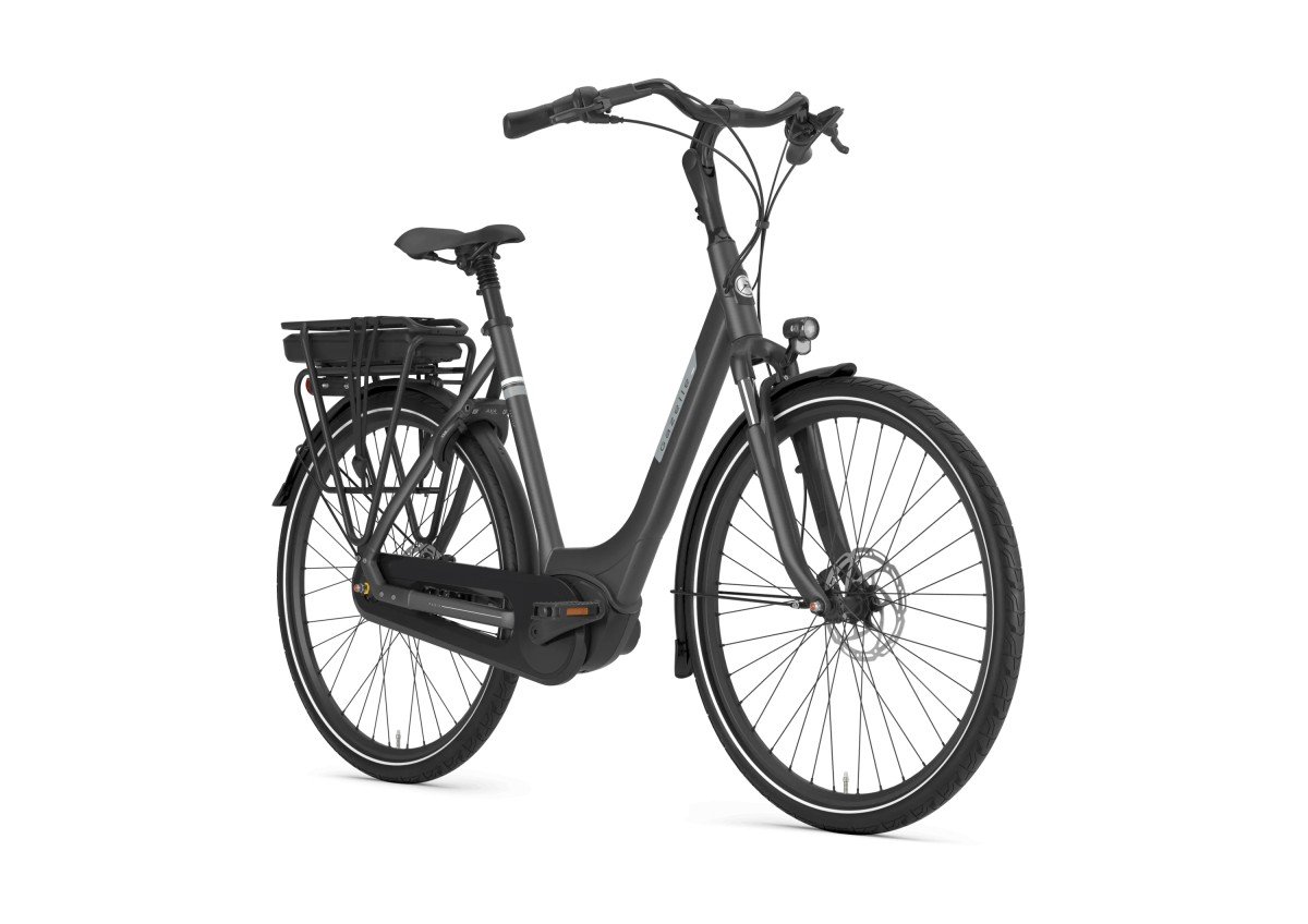 GAZELLE Paris C7+ Dames Anthracite Grey Mat 49cm 2024