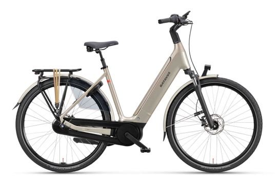 BATAVUS Finez E-Go Power N8 Lageinstap Champagne Goud 57cm 2024